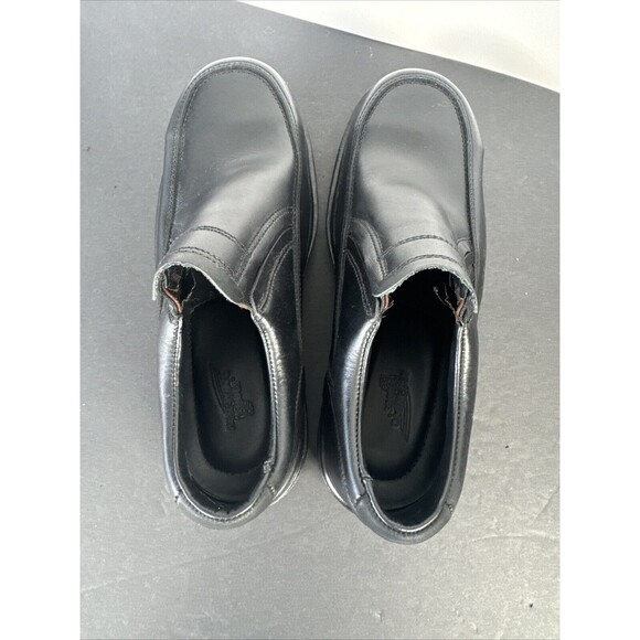 Red Wing Shoes 6646 Men’s 8 D Black‎ Leather Steel Toe Safety Slip On (01/13) - Picture 7 of 13